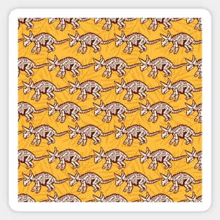 Triceratops Skeletons Sticker